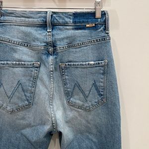 MOTHER Denim The Dazzler Shift